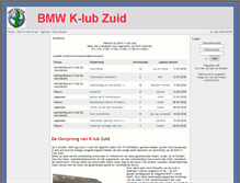 Tablet Screenshot of klubzuid.nl